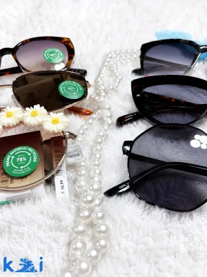 کالکشن عینک آفتابی وارداتی زنانه UV400 پک 4