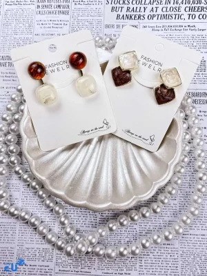 گوشواره زنانه طرح کلاسیک پک 2 4