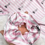 ست ساتن سه تیکه تاپ شورتک اسکرانچی زنانه - پک «شیرین»