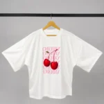 تیشرت سفید چاپی لش پک سامر Summer