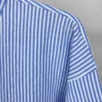 شومیز ینزی یقه دیپلمات راه راه