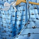 ست ساتن سه تیکه تاپ شورتک اسکرانچی زنانه – پک «قصه»