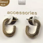 پک گوشواره زنانه وارداتی آب طلا مدل آفتاب