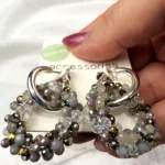 گوشواره زنانه وارداتی مدل کریستال