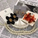 گوشواره زنانه وارداتی پک فلورا